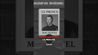 Voici le R&eacute;sumer du livre [[ le Prince]]  de MACHIAVEL #leadership #strat&eacute;gie #pouvoir