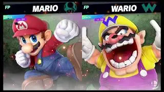 Super Smash Bros Ultimate Amiibo Fights   Request #3159 Mario vs Wario