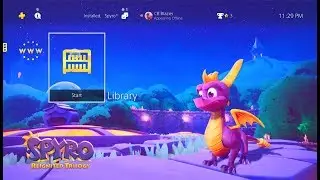 Spyro Reignited Trilogy PS4 Preorder Theme + Dark Hollow Theme