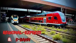 D&uuml;sseldorf Hauptbahnhof🚉S-Bahn & Regionalbahn |Regional-Express (RE) 14.10.2025