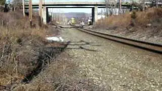 CSX Q417 is clear in Haverstraw