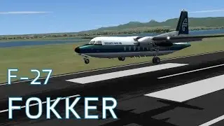 FSX  Fokker F-27 Friendship | Just Flight - Episode 3