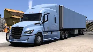 ATS (1.57 Open Beta) Freightliner Cascadia 2022 Stockton - Oakland