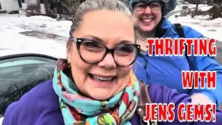 Поиск винтажных украшений в секонд-хенде с Джен — от Jens Gems And Vintage Finds! О, какие забавн...