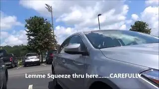 Riding a Trike at Sam Smith Park in Cartersville Georgia