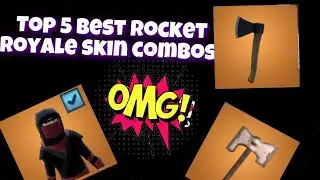 Top 5 Best Rocket Royale Skin Combos!