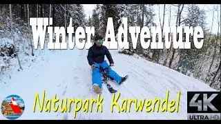 Snowy Day Fun in the Alps: A Winter Wonderland Adventure | 4K video | Insta 360 X4
