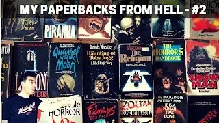 MY 'PAPERBACKS FROM HELL' Part 2 - Vintage 70s and 80s Horror Paperbacks (Witches, Killers!)