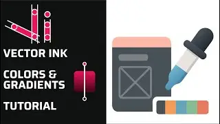 🎨 Vector Ink Color & Gradient Tools Tutorial | Master Fills, Palettes & the Gradient Editor