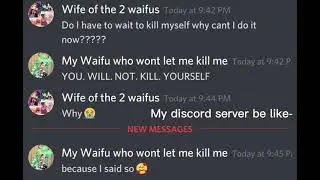 My discord server with Michi be like-