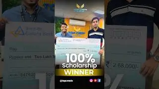 Meet the Topper of Our 1st 100% Ground Training Scholarship Exam | #pilottraining #scholarship
