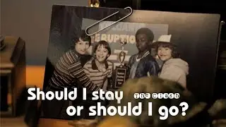 The Clash - Should I stay or Should I go? (from Stranger Things) | (Letra + Tradu&ccedil;&atilde;o)