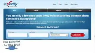 Instant Background Check | Protect Your Family - Everify.com