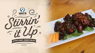 Maple-Bourbon Wings