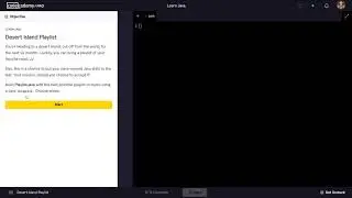 Learn Java - 5.4 Java ArrayLists Project  Codecademy Walkthrough