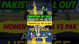 PAK All Out at 114 😂 Aus 76-7 to 221/9 🤯