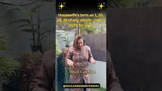 ✨ Housewives Born on 1, 19, or 28? Your 2025 Predictions Are Here! 🌟