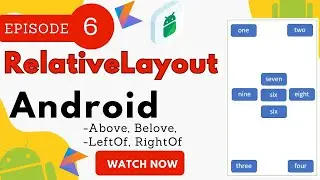 relativelayout in android studio hindi | android app development tutorial | XML design