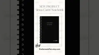 Christian Notebook |Shop now on etsy: TheGenesisPlan.etsy.com  #christian #notebook #journaling