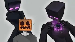 My Life with Endergirl 💜 A Minecraft Love Story | Minecraft Comic Dub