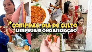 Rotina| Culto| Almo&ccedil;o| Compras da shopee 🏡 Vida de dona de casa #vlogdonadecasa #rotina