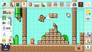 SUPER MARIO MAKER 2 / Editor de niveles de Nintendo Switch | Una de tortugas y bloques de Mario 3