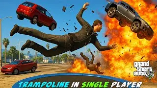 How To Install Trampoline Mod In GTA 5 Single Player In Hindi | g5mods