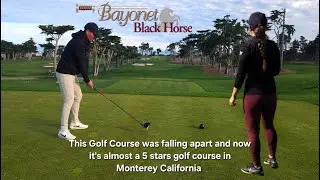 Bayonet Golf Course in Monterey CA, 1/18/2026 with Michael and Alyssa Baker