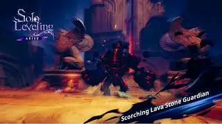 Tier 30 Scorching Lava Guardian Challenge - Solo Leveling Arise | Lava Guardian Challenge | SOLO