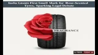 First SMELL trademark in INDIA approved!