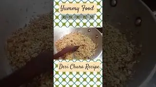 🥣 Desi Chura Recipe | Village Style Chura | Quick & Healthy Breakfast 🌾🔥 #indianfoodmadeeasy