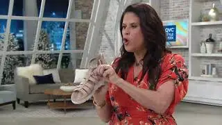 Clarks Collection Gladiator Wedge Sandals - Jillian Nina on QVC