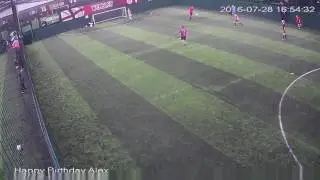 599891 Pitch1 Goals Doncaster Cam2 Happy Birthday Alex 04:54pm