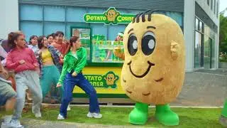 Dance moves? On point. Cravings? Satisfied. PotCor, let&rsquo;s go!  💚👌#CraveTheFave #PotatoCorner