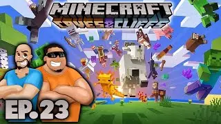 End Dragon Battle | Ep.23 | Minecraft 1.17 Cliffs and Caves