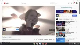 Using a Chromebook on YouTube Live Show