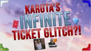INFINITE TICKET GLITCH? (KARUTA BOT)