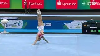 N&eacute;stor Abad. 2025 European Championships. Qual/TF. FX