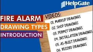 Fire Alarm DRAWING TYPES Part 1: Introduction