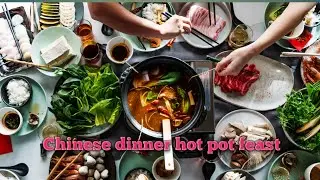 Dinner with our chinese friends in Chengdu, China