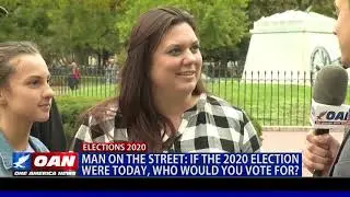 If the 2020 election were today, who would you vote for?