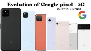 Evolution of google pixel 2016-2020 |  transformation in technology| History