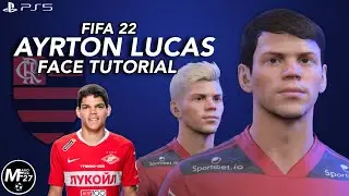 FIFA 22 | AYRTON LUCAS FACE (Tutorial + Stats) | Flamengo