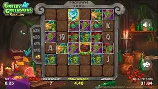 Greedy Greenskins Rockways (Mascot Gaming) 💵 NEW SLOT by Mascot Gamingy 🎰 MUST SEE IT!!!