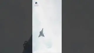Dassault Rafale fighter high speed maneuver training #shorts