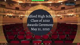 Bedford High School class of 2020 Award ceremony