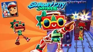 SUBWAY SURFERS WRAPPED CHALLENGES IN SUBWAY CITY XMAS 2024 || SUBWAY SURFERS WINTER WONDERLAND 2024