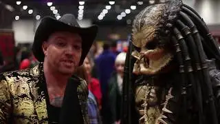 Warren Speed meets various characters at the MCM London Comic Con