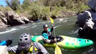POV White Water Kayaking Raw Footage (Humbling Experience)