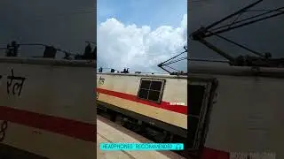WAP 7 Locomotive Startup Sound #shorts